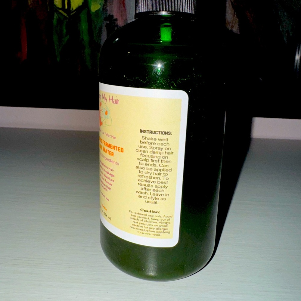 Infused Fermented Rice Water 8oz - Picture 2 of 5